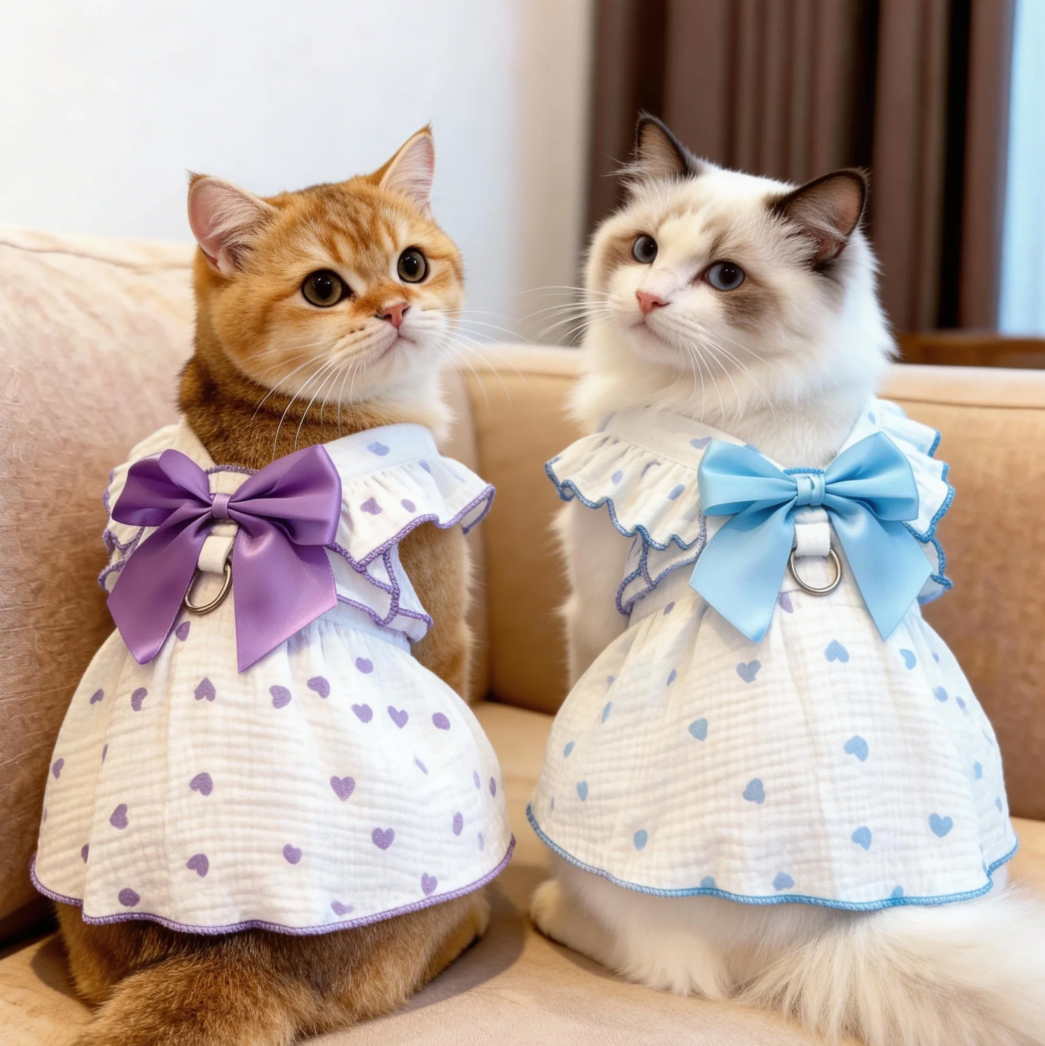 Adorably Cute Patterned Pet Pajamas - Image 2