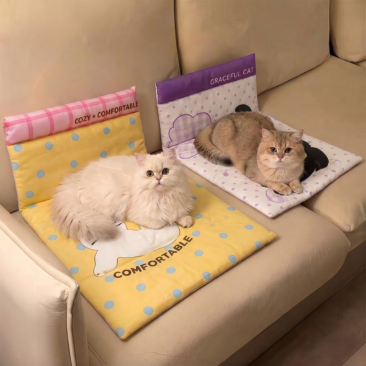 Self-Warming Calming Donut Bed - Image 2